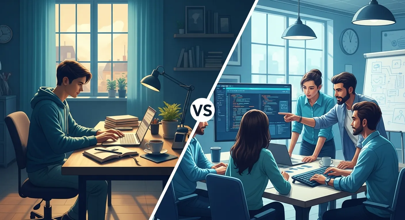 Freelancer vs Công Ty Phần Mềm: Sự Thật Không Ai Nói